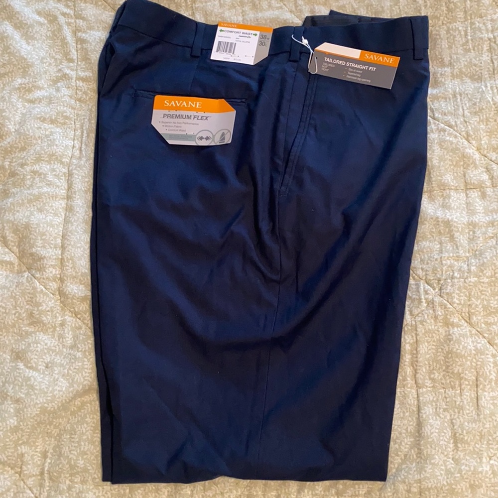 Savane blue dress pants